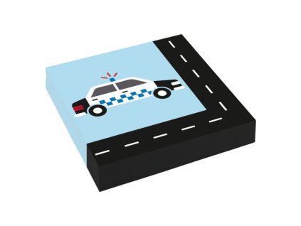 Párty ubrousky Silnice doprava 20ks