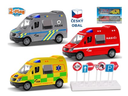 auta záchranných složek