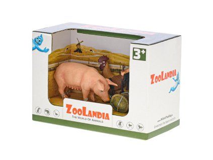 ZooLandia Farmář, prasnice a kohout