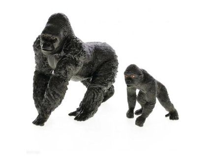 ZooLandia Gorila samec s mláďaťom