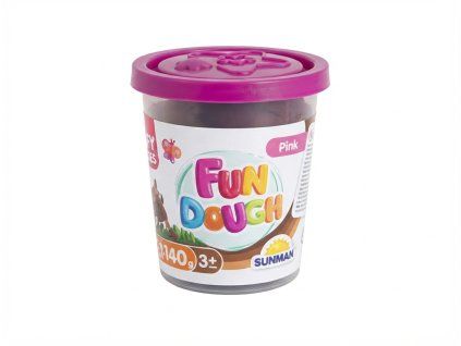 Kelímek modelíny 140 g - Fun Dough - růžová