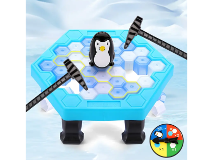 Balanční vytloukací hra Tučňáci - Play Today