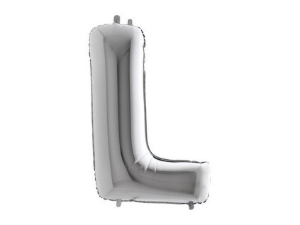 Fóliový balónek písmeno L 102 cm - barevné varianty