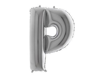 Fóliový balónek písmeno P 102 cm - barevné varianty