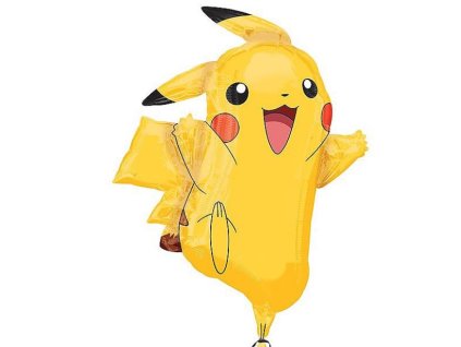 78cm fóliový balónek - Pokémon Pikachu
