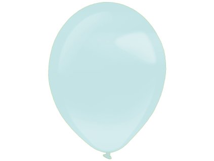 Latexový balónek perleťově mintová 35 cm/10 ks