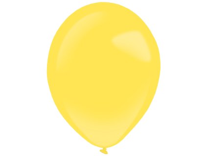 Latexový balónek zlatožlutá 35 cm/10 ks