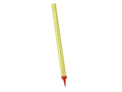 Fontána párty na dort, 26cm, zlatá, 1 ks