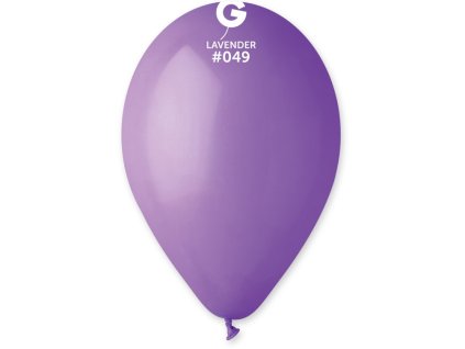 Kulatý latexový balónek 30cm Levandulová #049