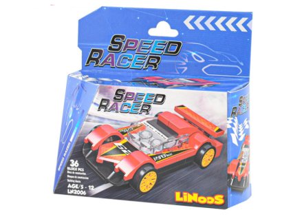 Stavebnice speed racer - auto sportovní