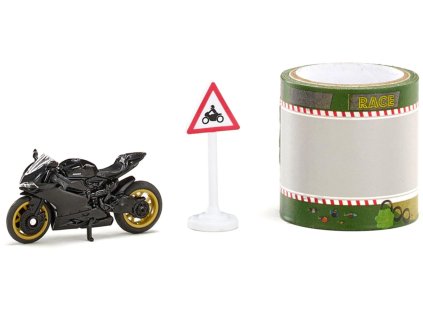 SIKU Blister - motocykl s pásem silnic o délce 5 m