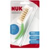 NUK Sada kartáč a hřebínek na vlasy - zelený