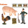 Zoolandia - Farma set zvířátky a doplňky, 3 varianty