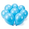 Kulatý latexový balónek 30cm Světle modrá #009