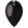 Kulatý nafukovací balónek 26 cm #014 - Barva černá - 100ks