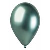 Pytel 50ks kulatý nafukovací balónek 33 cm #093 - Barva lesklá zelená