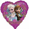 BALONEK FOLIOVY Frozen Anna a Elsa v srdicku 302984201(1)