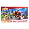 BuildMeUP stavebnice - Fire rescue 132ks v krabičce