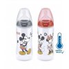 NUK First Choice+ Temperature Control lahev Mickey 300ml - různé barvy