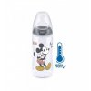 NUK First Choice+ Temperature Control lahev Mickey 300ml - různé barvy