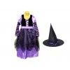 Set karneval - čarodějnice fialová