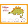 Omalovánkové překreslovánky - Jak se kreslí dinosauři