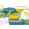 Omalovánkové překreslovánky - Jak se kreslí dinosauři