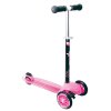 Dětská koloběžka - růžová, průměr kol 120mm a 80mm