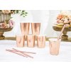 Kelímky papírové Rosegold 220 ml, 6ks