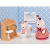 Sylvanian Families - Nábytek - startovací set nábytků a chocolate králík taťka