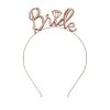 ČELENKA Bride zlatorůžová - kovová