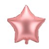 48 cm fóliový balónek - Hvězda rosegold