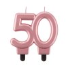Svíčka na dort "50" pět druhů barev 1ks