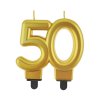 Svíčka na dort "50" pět druhů barev 1ks
