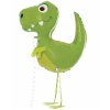 Chodící fóliový balónek 86cm Dinosaurus