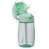B.Box Láhev na pití s brčkem Junior 380 ml - spearmint