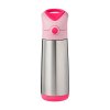 B.Box TERMOSKA NA PITÍ S BRČKEM 500 ML - FLAMINGO FIZZ