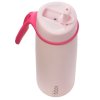 B.box Nerezová termolahev s brčkem  690ml - Pink Paradise