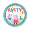 EKO Papírové talíře Prasátko Peppa  23 cm 8 ks