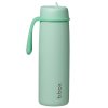 B.box Nerezová termolahev s brčkem 690 ml - spearmint