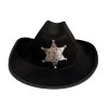 Klobouk Šerif dětský černý