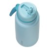B.box Nerezová termolahev s brčkem 1l - lagoon