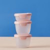 B. box Sada krabiček Snack tubs 3ks - růžové