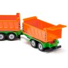 SIKU Nákladní auto se sklápěcí korbou a vlekem