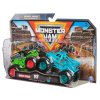 MONSTER JAM - sběratelský kovový model auta Monster Truck 2ks, dvě barvy