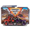 MONSTER JAM - sběratelský kovový model auta Monster Truck, 2 ks