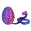 3D Vejce s hadem, šet barev