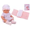 Panenka miminko s peřinkami v krabičce, dvě barvy