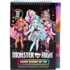 Monster High - Designérský notes s nálepkami