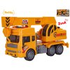Auto stavební jeřáb 27 cm se světlem a zvukem